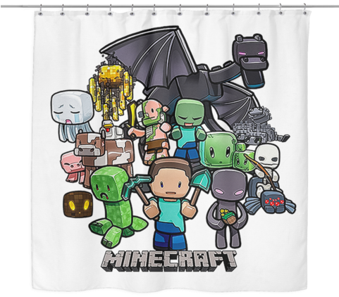 Buy It Now - Minecraft All The Characters (480x480), Png Download