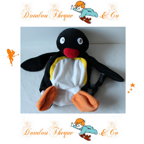 Peluche Sac À Dos Pingu The Pygos Group 2002 Pingouin - Disneyland Paris Souvenirs Bambi (600x600), Png Download