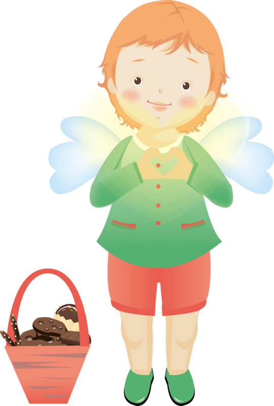 Fairy Tales, Clip Art, Faeries, Gnomes, Elves, Angels - 可爱 卡通 人物 图片 (540x800), Png Download