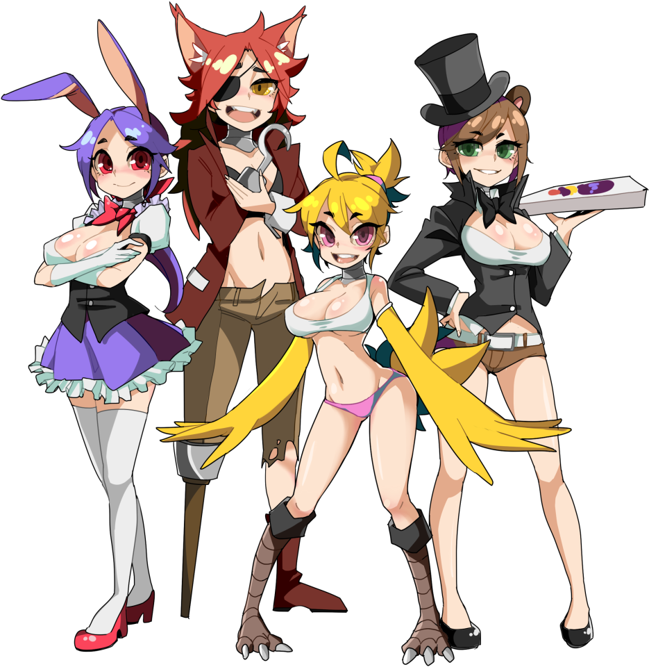 Five Nights At Freddy's Human Speedpaint Https - Photograph (1280x1072), Png Download