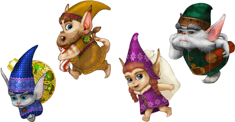 Image Fleck, Bjorn, Jojo & Hugg - Macy's Thanksgiving Day Parade (800x800), Png Download