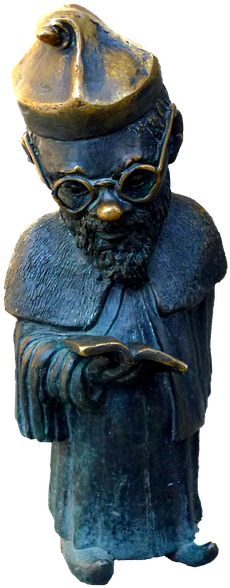 Gnome, Crafts, Poland, Wroclaw, Sculpture, Pottery - Wrocław (540x720), Png Download