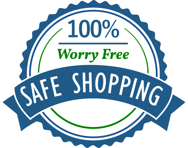 Money Back Guarantee Rated 5 Stars Safe Shopping - Cake Logopond (624x492), Png Download
