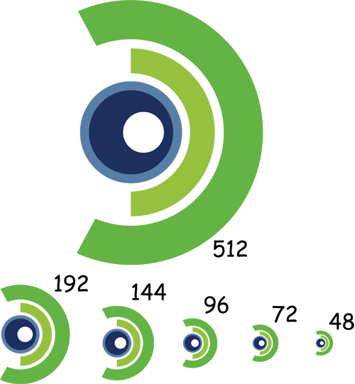 I've Hidden The Letters O And D In The Logo - Circle (500x541), Png Download