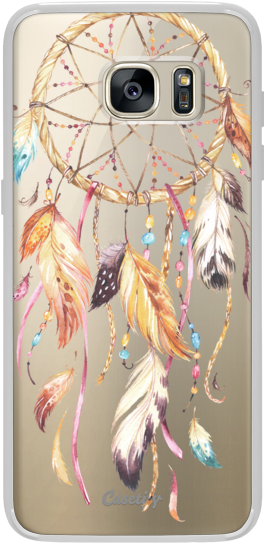 Casetify Galaxy S7 Edge Classic Snap Case - Marmont Hill 'dreamcatcher' Framed Painting Print Size: (282x560), Png Download