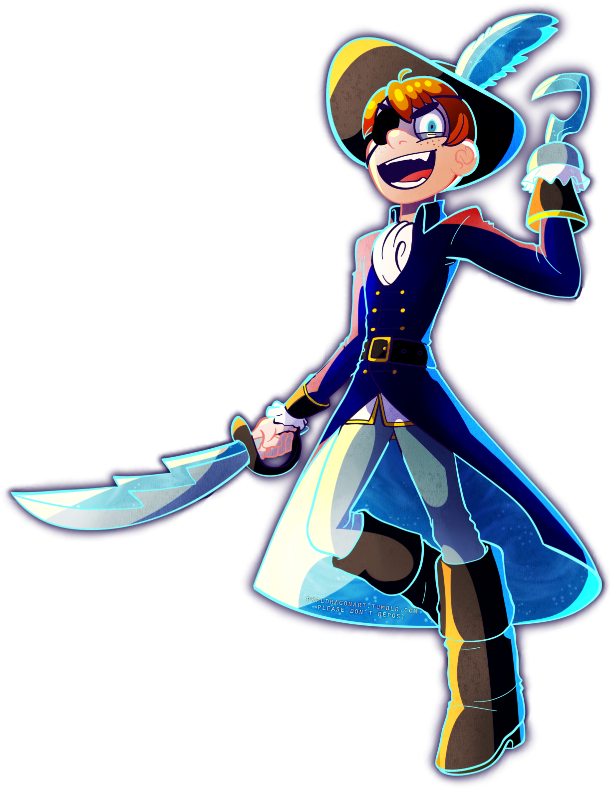 “pirate Jay Cuz Im Excited For Season 6 Patreon / Redbubble - Jay As A Pirate (1280x1631), Png Download