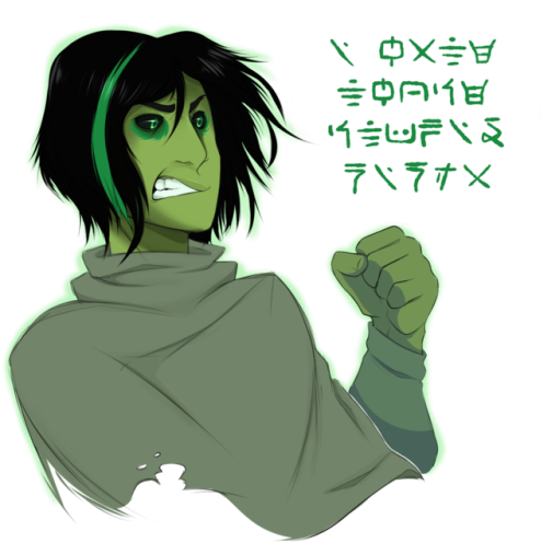 He's An Angry Ghost But I Love Him - Illustration (500x555), Png Download