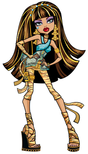 Pin By Moxie Misfit Blues On Brats & Cleo - Cleo De Nile From Monster High (320x540), Png Download