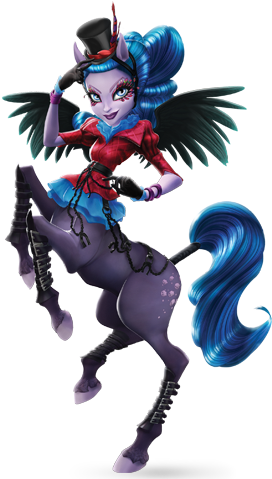 Story & Characters - Monster High Freaky Fusion Avea (360x500), Png Download