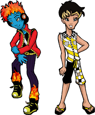 Monster High Images Mh Fan Art Wallpaper And Background - Monster High Personagens Meninos (393x472), Png Download