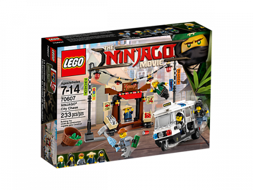 Lego Ninjago City Chase (500x375), Png Download
