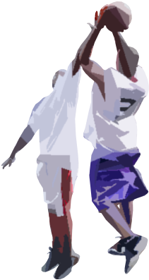 Ns 0037 - People Playing Basketball Png (272x458), Png Download