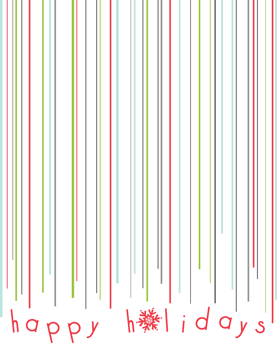 Holiday Stripes Back - Colorfulness (900x1115), Png Download