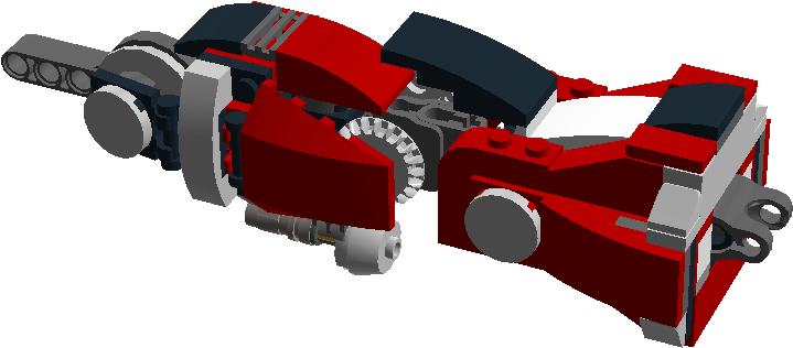 Fire Mech Leg Ball Joint - Lego Ninjago Movie Fire Mech (1126x576), Png Download