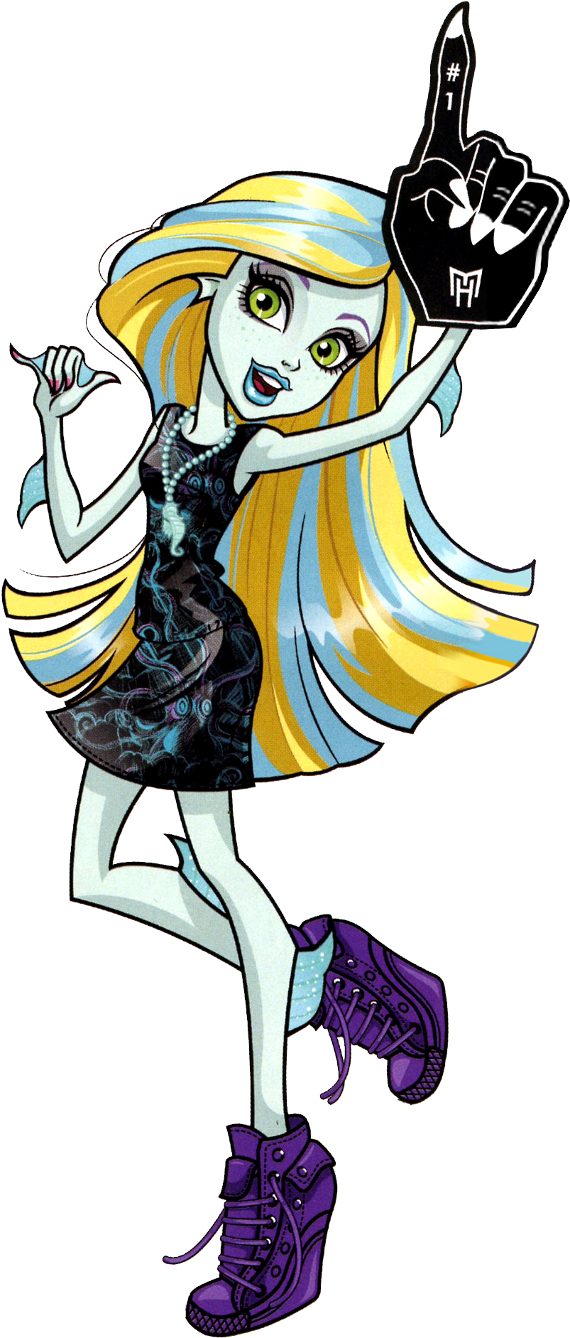 Download Lagoona Blue We Are Monster High Profile Art Monster Monster High Profile Art Full Size Png Image Pngkit