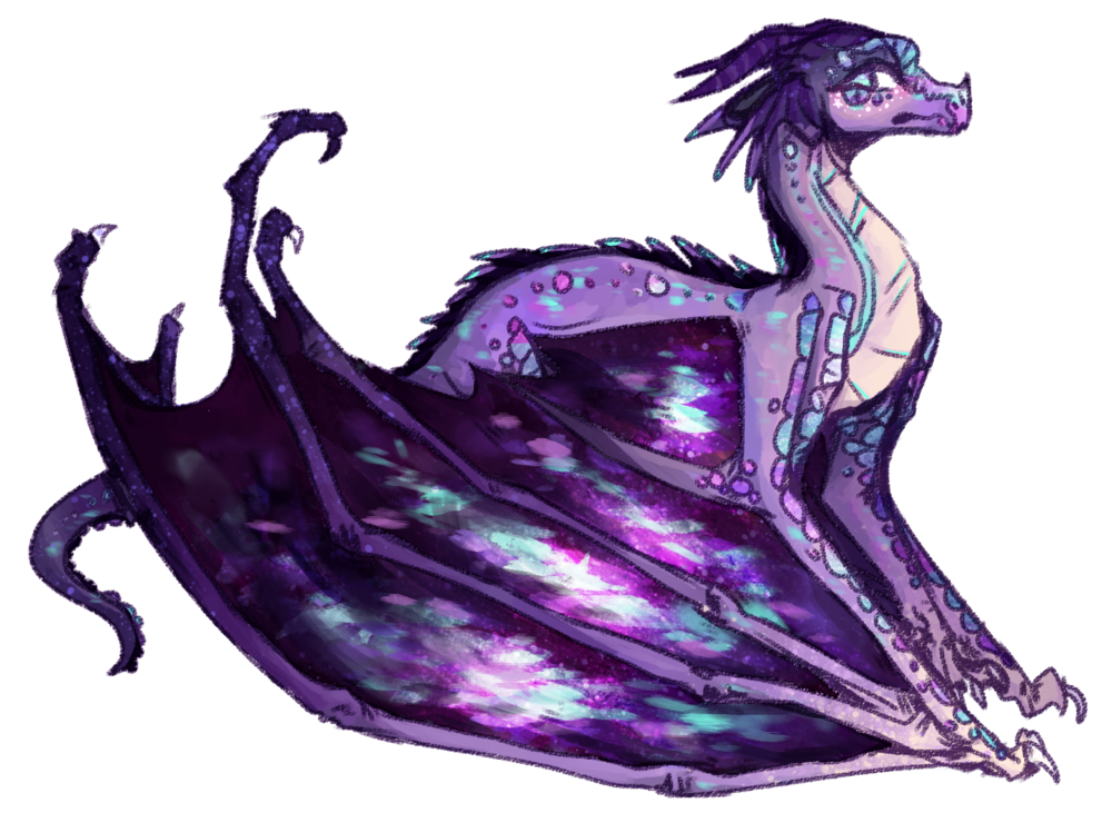 Download Rainwing Nightwing Hybird By Jmyq Wings Of Fire Nightwing