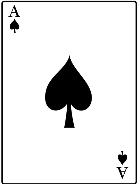 Spade - Ace Of Spades Clipart (605x605), Png Download