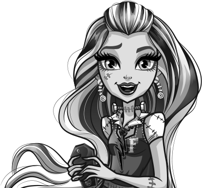 Pics Of Frankie Stein Frankie Stein Personnages Monter - Monster High How Do You Boo Frankie (637x385), Png Download