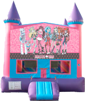 Monster High Jumper Rentals - Barbie Wallpapers For Desktop (355x408), Png Download