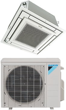 Vista™ Ceiling Cassette - Cassette Type Air Conditioner Daikin (400x400), Png Download