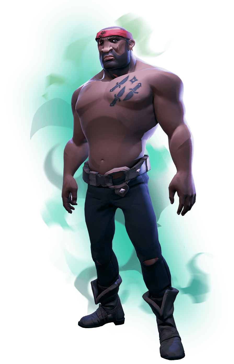 Sea Of Thieves - Sea Of Thieves Characters (895x1391), Png Download