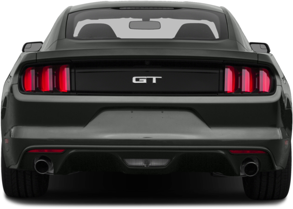 Download 16 Ford Mustang 2dr Fastback Gt Premium 17 Ford Mustang Rear Full Size Png Image Pngkit