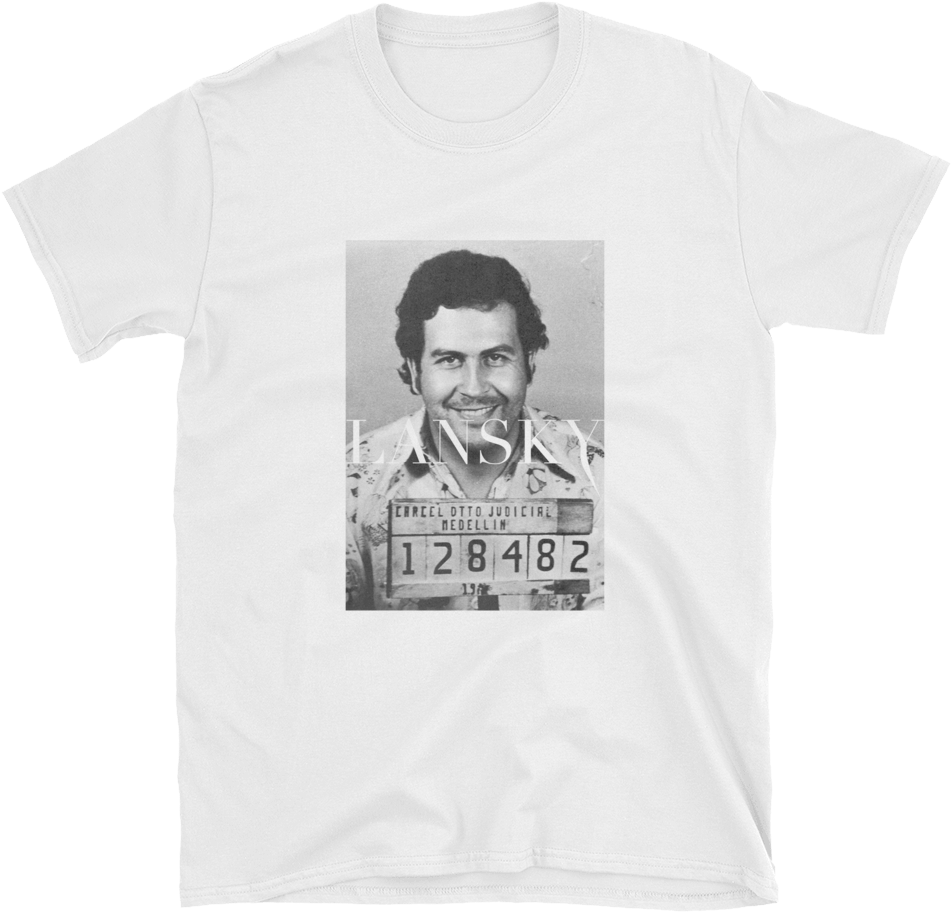 Image Of Pablo Escobar Ms / T-shirt - Pablo Escobar: The Worlds Most Famous Drug Lord (1000x1000), Png Download