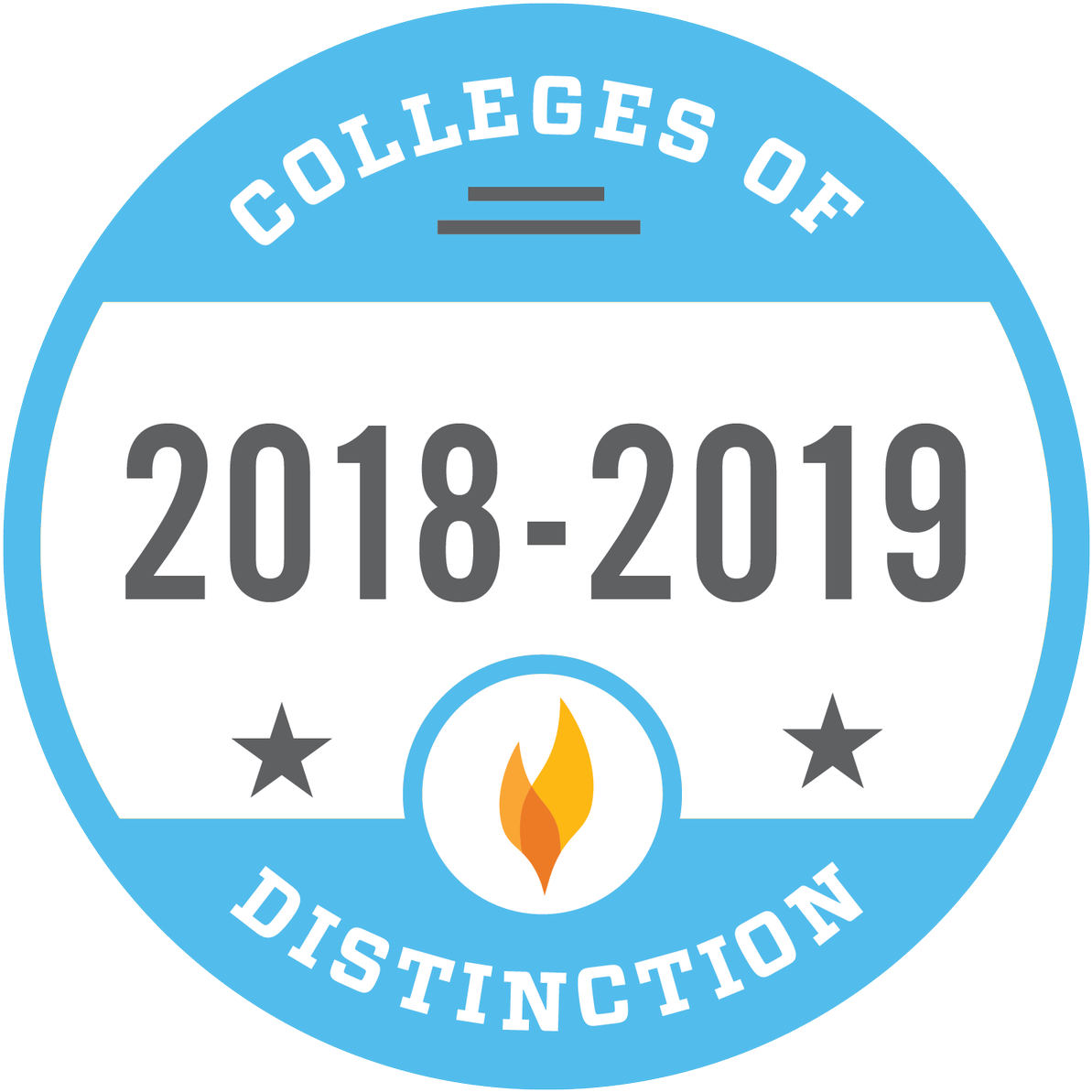 Indiana Colleges To Be Recognized As A 2018 College - Colleges Of Distinction 2017 (1200x1200), Png Download