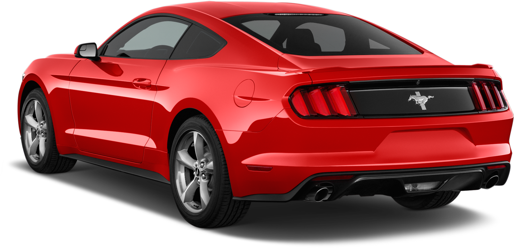 Ford Mustang Png - Mustang Ecoboost 2018 Rear (2048x1360), Png Download