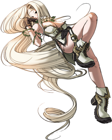 In The Guilty Gear World, It's Millia Rage For Me - Guilty Gear Millia Rage (371x466), Png Download