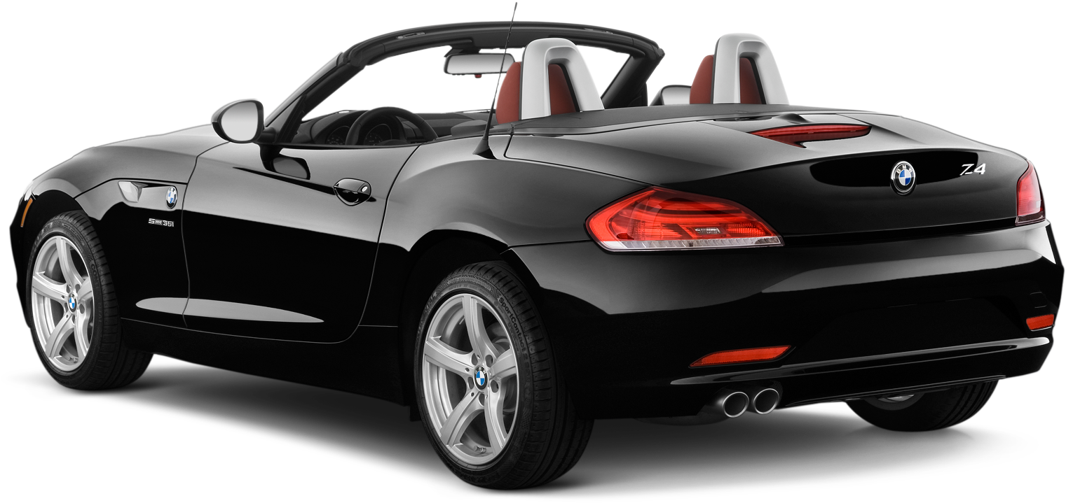 2016 Bmw Z4 Sdrive35i Roadster Angular Rear - Audi A4 2016 Black (1542x1024), Png Download