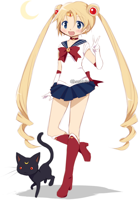 Kyubey Madoka Kaname Clothing Anime Mammal Human Hair - Madoka Magica Style Sailor Moon (500x711), Png Download