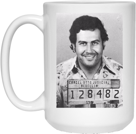Pablo Escobar 15 Oz - Person Who Hurt You Tried (480x480), Png Download