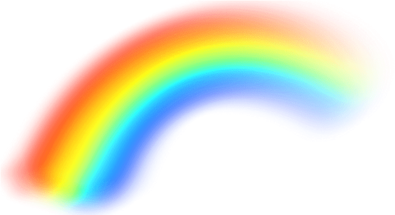 Free Png Rainbow Png Pic Png Images Transparent - Rainbow Png (850x425), Png Download