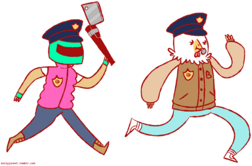 Photo - Hotline Miami (530x332), Png Download