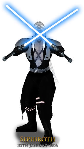 Hof 17 Sephiroth - Portable Network Graphics (374x500), Png Download