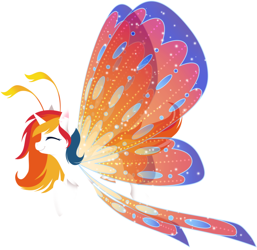 Fire Wings By Fuyusfox - Fuyusfox Breezie (1024x1041), Png Download