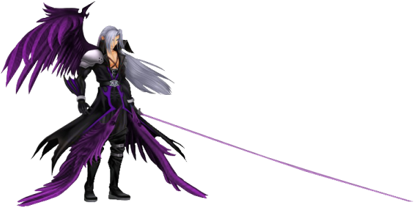 Neo Sephiroth - Kingdom Hearts Sephiroth (640x328), Png Download
