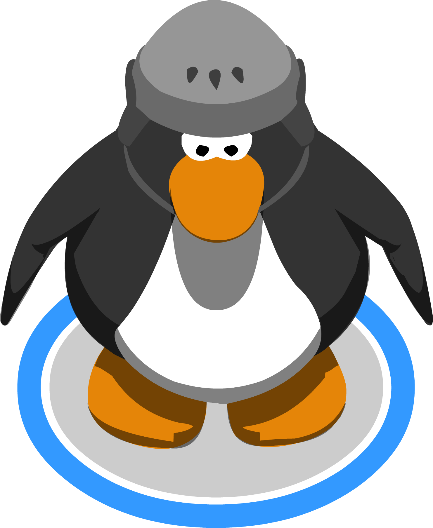 Image Helmet Ig Png Rewritten Wiki Igpng - Miss Piggy Club Penguin (1482x1809), Png Download