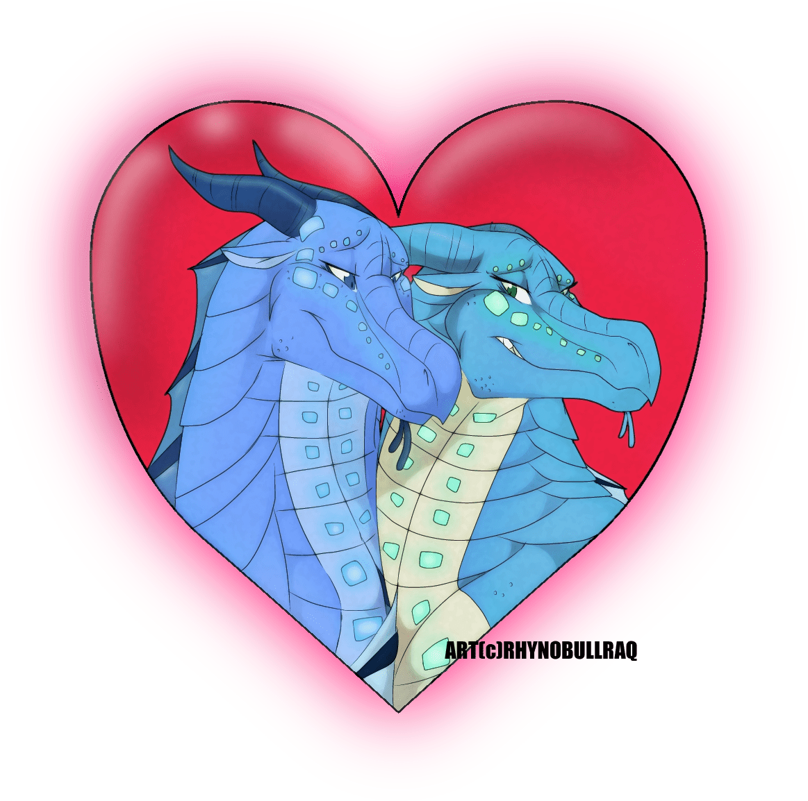 Wings Of Fire Dragons In Love (1224x1188), Png Download