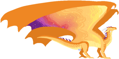 Pixel Art Is Cool But Hard As Heck - Wings Of Fire Oc (500x248), Png Download