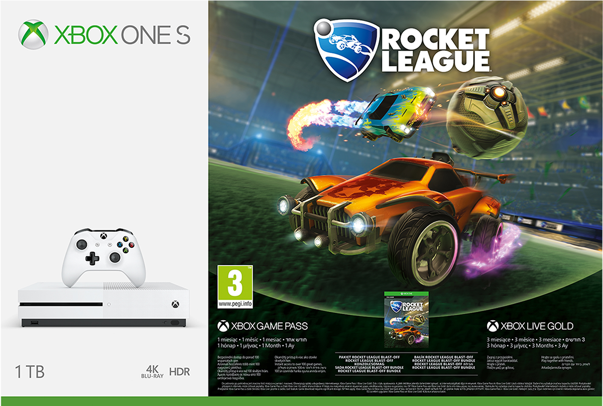 Xbox One S 1tb Rocket League - Rocket League - Collector's Edition Xbox One (1200x1200), Png Download