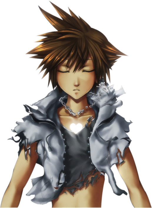 Sora - Kingdom Hearts - Kingdom Hearts (517x706), Png Download