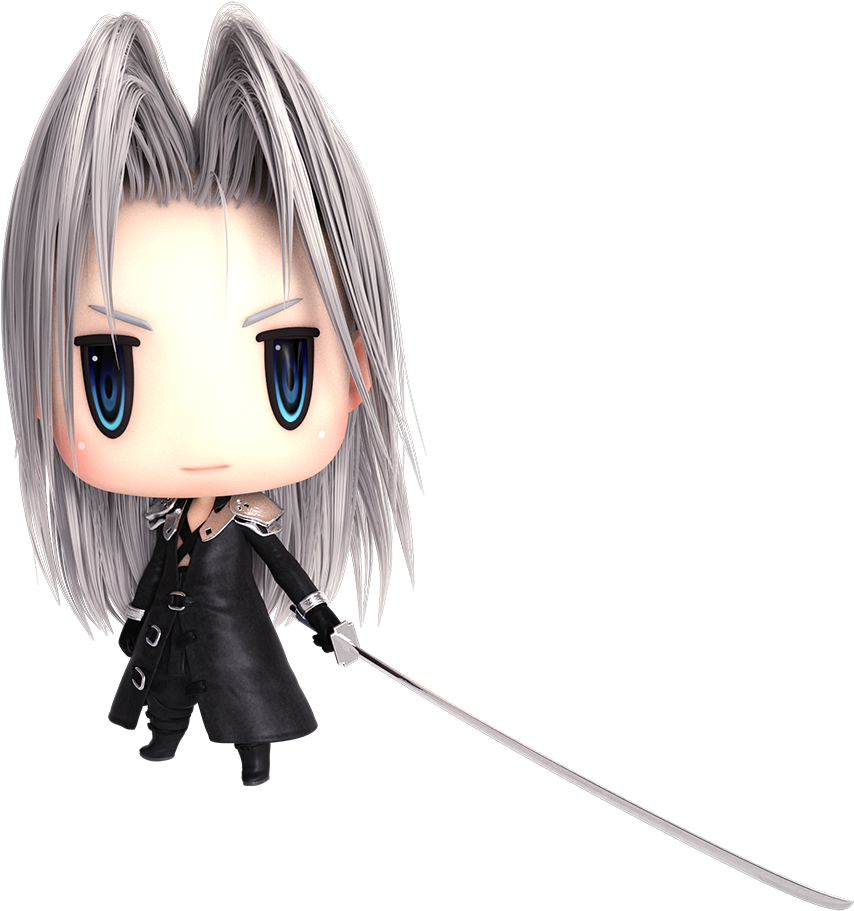 You Will Also Be Able To Obtain The Unstoppable Special - Sephiroth World Of Final Fantasy (1000x1000), Png Download