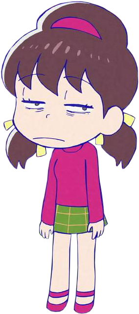 Osomatsu San Totoko Transparent (500x700), Png Download