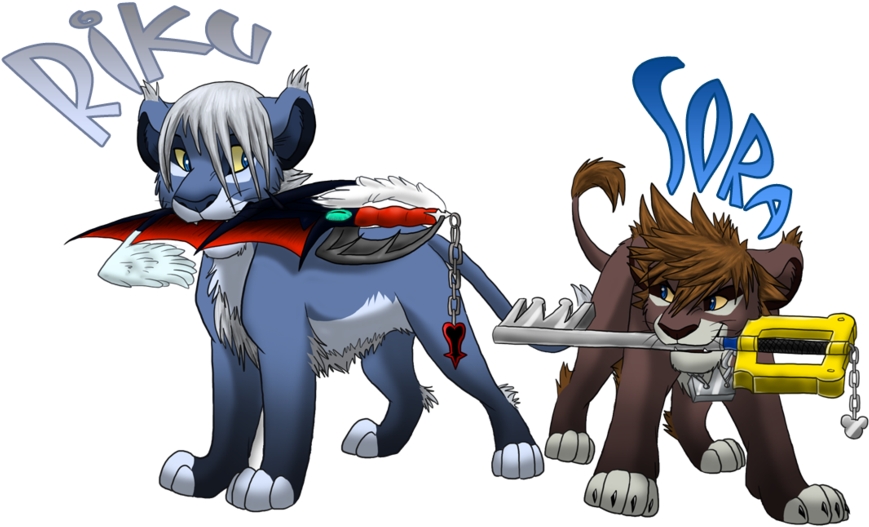Lion Sora From Kingdom Hearts 2 Images Riku And Sora - Lion King Kingdom Hearts Sora (1000x1000), Png Download