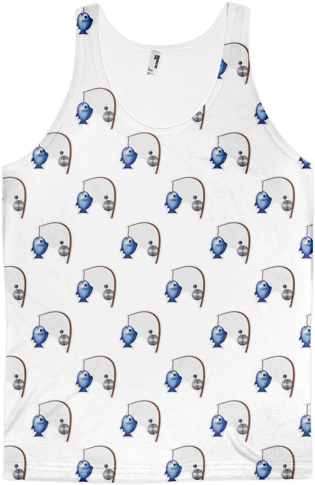 All Over Emoji Tank Top - Active Tank (1000x1000), Png Download
