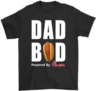 Dad Bod Powered By Chick Fil A Shirts T Shirt Gildan - Blog Boy The Ringer (394x394), Png Download