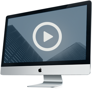 Video-play Button - Home - Computer Monitor (488x298), Png Download