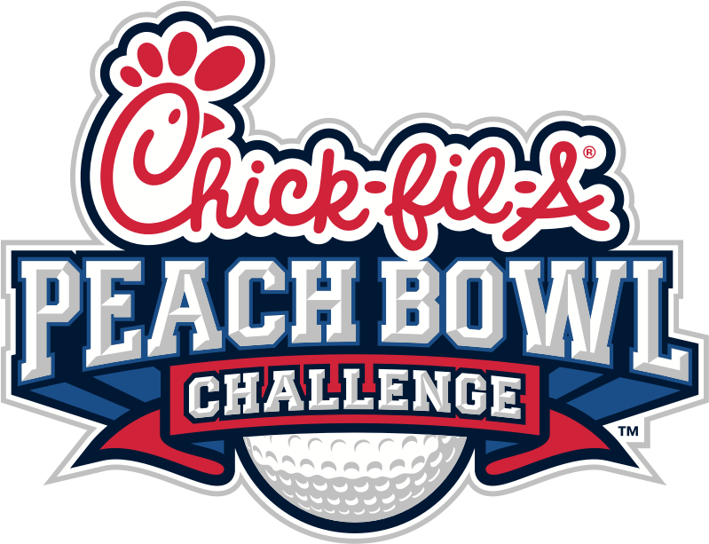 Chick Fil A Peach Bowl Challenge Png Logo - Chick Fil A Bowl (799x613), Png Download